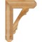Ekena Millwork Olympic Craftsman Rough Sawn Bracket, Western Red Cedar, 6"W x 24"D x 32"H BKT06X24X32OLY04RWR - alternate 2